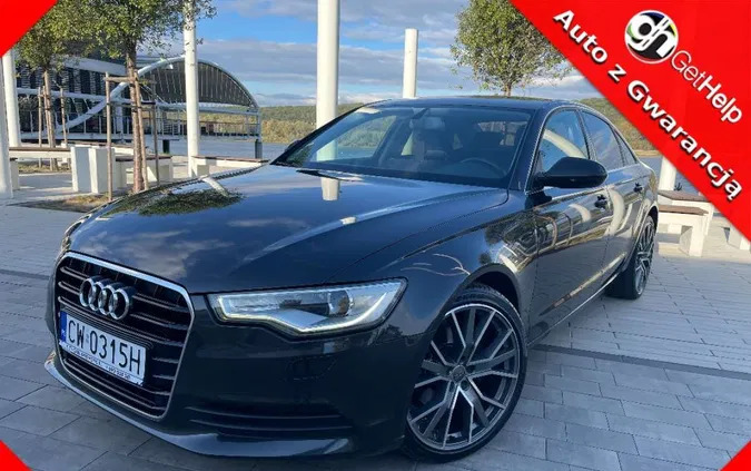 audi a6 sejny Audi A6 cena 77600 przebieg: 215000, rok produkcji 2014 z Sejny